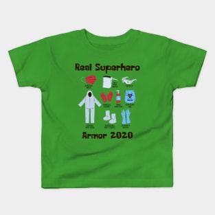 real superhero armor 2020 Kids T-Shirt